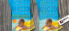 Zdjęcie 1: Bąbelek - pływanie niemowląt - ulotka